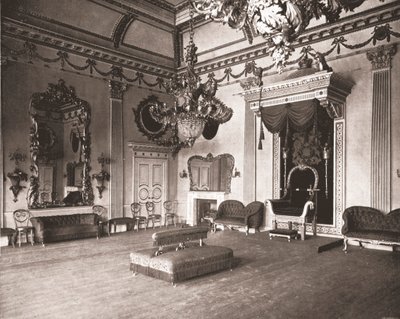 Der Thronsaal, Dublin Castle, Dublin, Irland, 1894 von Unbekannt