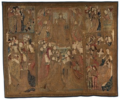 Der Triumph Christi, Der Mazarin-Teppich von Unbekannt