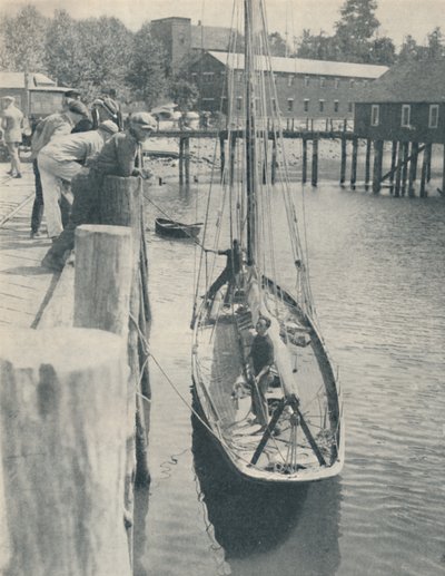 Die Yacht, die um die Welt segelte, 1936 von Unbekannt
