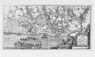 Die Eroberung der preußischen Festung Kolberg am 16. Dezember 1761, 1761 von Unbekannt