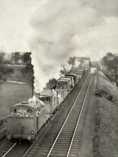 Der berühmte Lickey-Anstieg zwischen Bromsgrove und Blackwell, Worcestershire, 1935 von Unbekannt