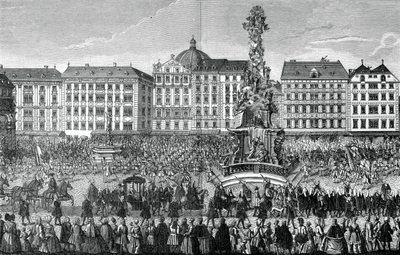 Der Treueeid auf Maria Theresia als Erzherzogin von Österreich, 22. November 1740, 1903 von Unbekannt
