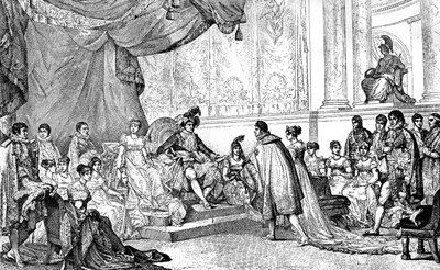 Die Hochzeit von Jerome Bonaparte, 22. August 1807, 1882-1884 von Unbekannt