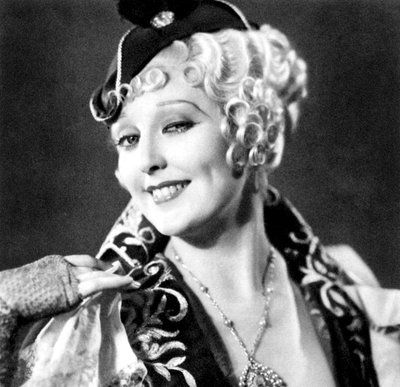 Thelma Todd, amerikanische Schauspielerin, 1934-1935 von Unbekannt