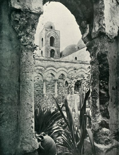 Turm von St. Giovanni degli Eremiti, Palermo, 1906 von Unbekannt