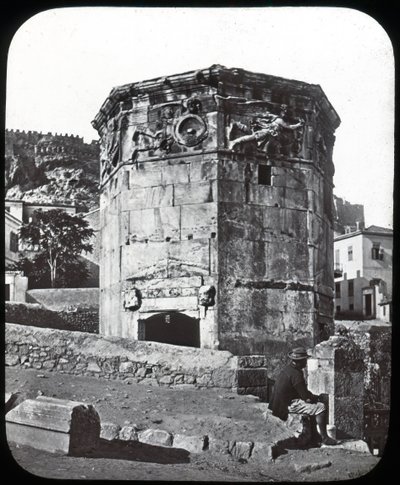 Turm der Winde, Athen, Griechenland von Unbekannt