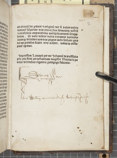 Tractatus sancti Augustini, geschrieben von Augustinus von Hippo (Feder & Tinte auf Papier) von Unbekannt