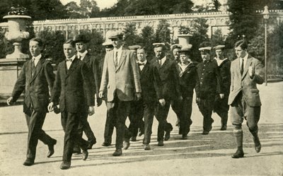 Ausbildung von Rekruten in der Royal Naval Volunteer Reserve, Erster Weltkrieg, 1914 von Unbekannt