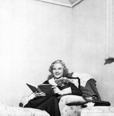 Una Merkel, amerikanische Filmschauspielerin von Unbekannt