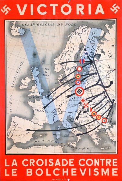 Sieg, der Kreuzzug gegen den Bolschewismus, 1941-1944 von Unbekannt