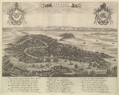 Ansicht von Venedig, Mitte des 17. Jahrhunderts von Unbekannt