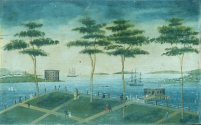 Ansicht der Battery, New York von Unbekannt
