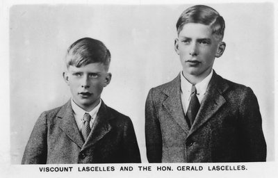 Viscount Lascelles und Hon Gerald Lascelles, 1937 von Unbekannt