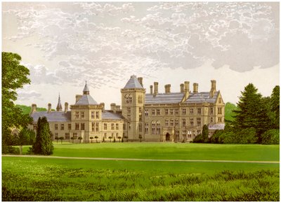 Walton Hall, Warwickshire, Heimat von Baronet Mordaunt, ca. 1880 von Unbekannt