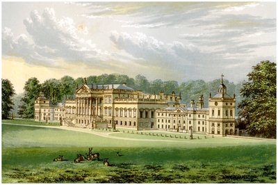 Wentworth Woodhouse, Yorkshire, Heimat von Earl Fitzwilliam, ca. 1880 von Unbekannt