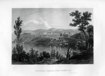 West Point Militärschule, New York, 1855 von Unbekannt