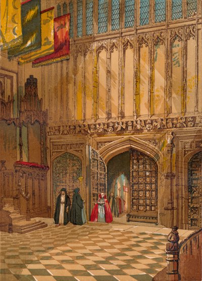 Westminster Abbey. - Heinrich VII. Kapelle, ca. 1845, 1864 von Unbekannt
