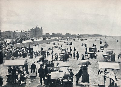 Weston-Super-Mare - Eine Sommerszene am Strand, 1895 von Unbekannt