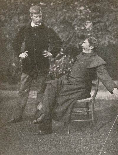 Whistler und Menpes, um 1885, 1904 von Unbekannt