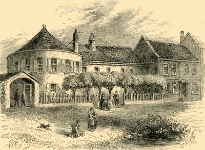 White Conduit House um 1820, um 1872 von Unbekannt