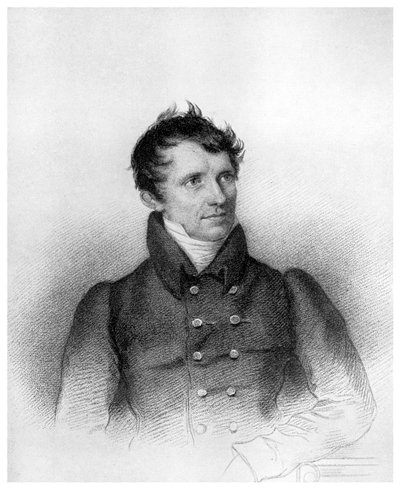 Weite offene Räume: James Fenimore Cooper, amerikanischer Autor, 19. Jahrhundert, 1956 von Unbekannt