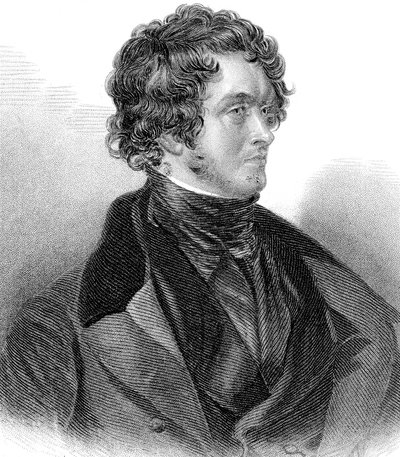 William Harrison Ainsworth 1805-1882, englischer historischer Romanautor von Unbekannt