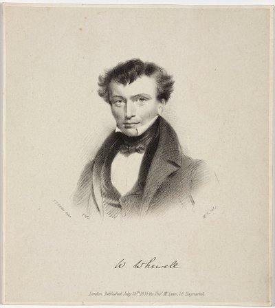William Whewell, englischer Universalgelehrter, ca. 1820er von Unbekannt