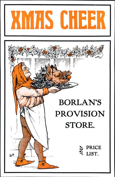 Weihnachtsstimmung - Borlans Provision Store von Unbekannt