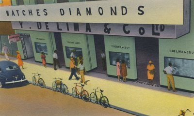 Y. De Lima & Co. Ltd., Trinidads führende Reisende, Port of Spain, Trinidad, B.W.I., um 1940er von Unbekannt