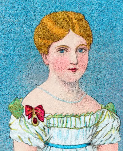 Junge Königin Victoria, damals Prinzessin Alexandrina Victoria von Kent, ca. 1829-1902 von Unbekannt
