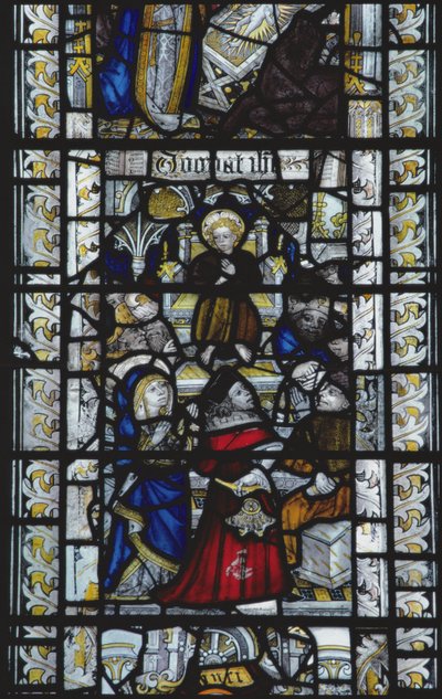 Christus mit den Doktoren (britisch, 15. Jahrhundert) von Unbekannt Unbekannt