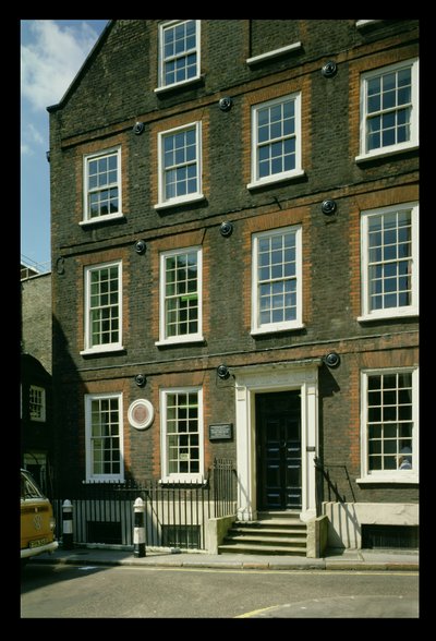 Samuel Johnsons Haus, City of London, erbaut 1700 von Unbekannt Unbekannt