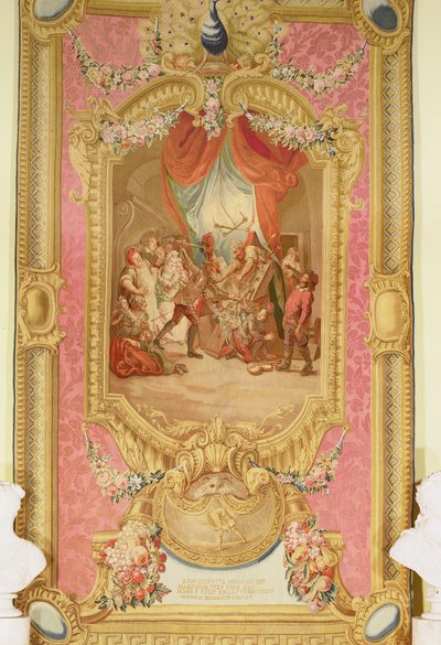 Szene aus Don Quixote, Wandteppich aus der Regents Gallery von Unbekannt Unbekannt