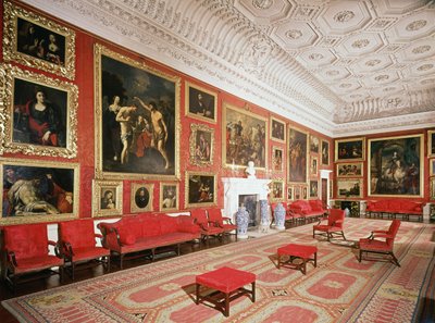 Die Gemäldegalerie, Corsham Court, Wiltshire von Unbekannt Unbekannt