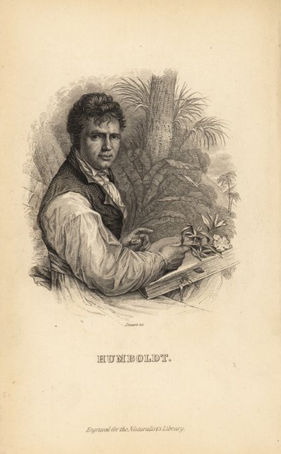 Alexander von Humboldt, deutscher Entdecker, Naturforscher und Botaniker von Unbekannt