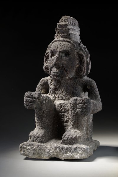 Eine aztekische Steinfigur von Macuilxochitl, ca. 1200-1521 von Unbekannt