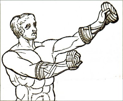 Ein früher Boxer von Unbekannt