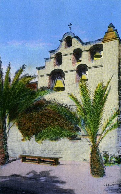 Kalifornien: San Gabriel Missionsglocken, San Gabriel von Unbekannter Künstler
