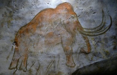 Höhlenmalereien in der Höhle von Altamira (Foto) von Leopold Blonder