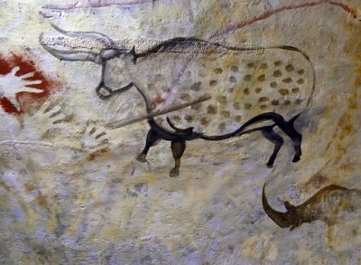 Höhlenmalereien in der Höhle von Altamira von Unbekannter Künstler