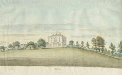 Colton - Bellamore House: Aquarell, um 1800 von Unbekannt