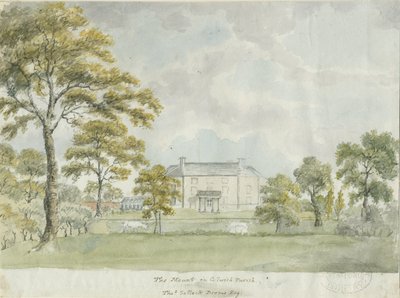 Colwich - Der Berg: Aquarell, nd [?spätes 18. Jh.] von Unbekannt