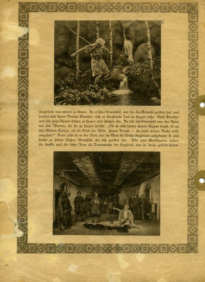 DIE NIBELUNGEN 1924-SYNOPSIS (Der Tod von Siegfried)-08 von Unknown