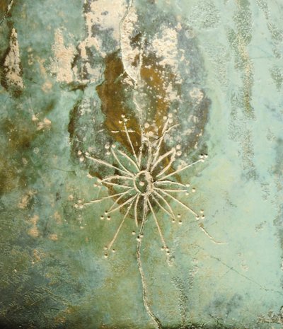 Detail des Crosby Garrett Helms, spätes 1.-2. Jahrhundert n. Chr. von Unbekannt