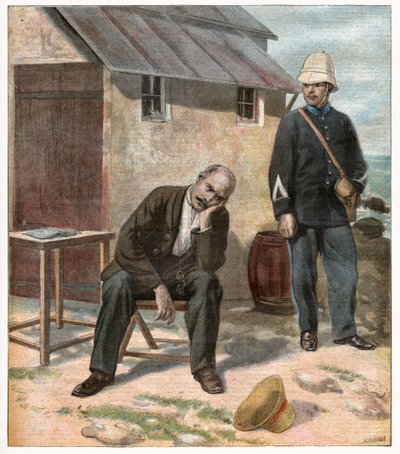 Dreyfus-Affäre. 1896 von Unbekannter Künstler