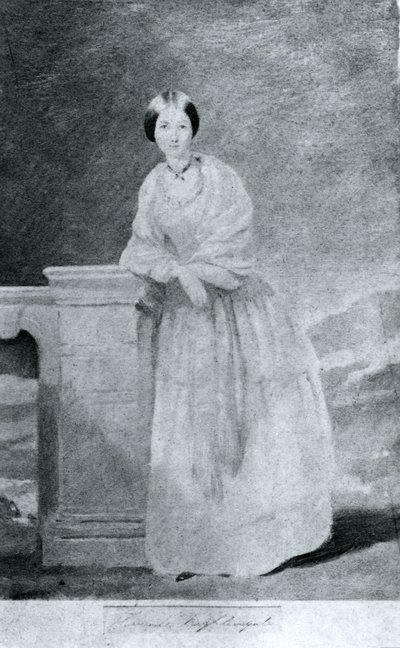 Florence Nightingale, englische Krankenschwester und Krankenhausreformerin, ca. 1860 von Unbekannt