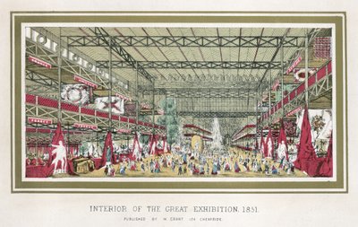 Große Ausstellung im Hyde Park 1851 von Unbekannter Künstler