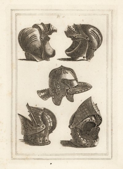 Helm von John de Courcy, Earl of Ulster, Oliver Cromwells Kopfbedeckung, Turnierhelm von Unbekannt