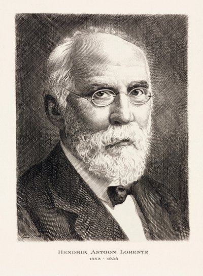 Hendrik Antoon Lorentz, niederländischer mathematischer Physiker, ca. 1910er von Unbekannt