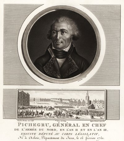 Jean Charles Pichegru, Revolutionsgeneral en Chef de l
